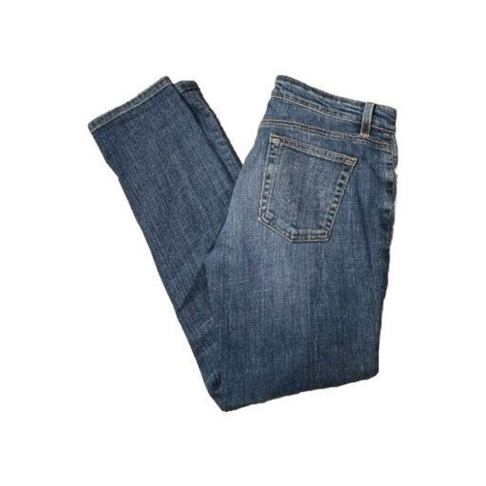 Eileen Fisher Women's‎ Jeans Size 4P Straight Leg Stretch  Organic Cotton